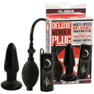 Deluxe Wonder Plug Inflatable Vibrating Black - ACME Pleasure