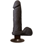 The Vibro Realistic Cock UR3 Vibrator 8 Inch - Brown - ACME Pleasure