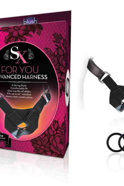 SX For You Beginners Harness Black - ACME Pleasure