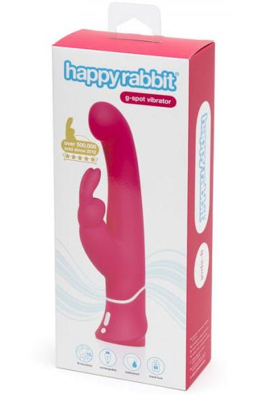 Happy Rabbit 2 G-Spot Vibrator Pink USB Rechargeable - ACME Pleasure