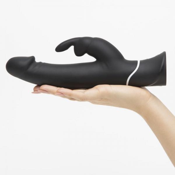 Happy Rabbit Realistic Black Vibrator - ACME Pleasure