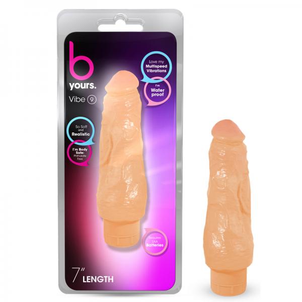 B Yours Cock Vibe #9 Beige Vibrator - ACME Pleasure