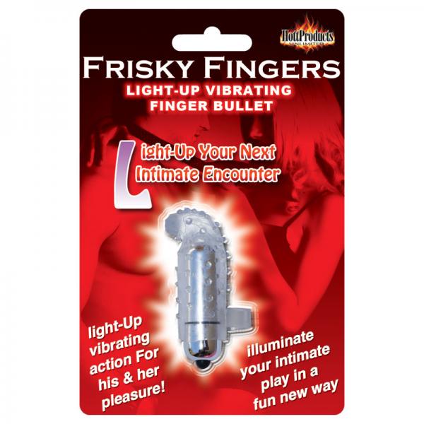 Light Up Frisky Finger - Clear. - ACME Pleasure