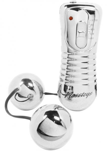 Nen Wa Balls Waterproof Vibrating Balls - Silver - ACME Pleasure