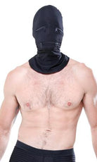 Fetish Fantasy Black Zipper Face Hood O/S - ACME Pleasure