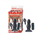 Ram Inflatable Vibrating Butt Plug - Black - ACME Pleasure