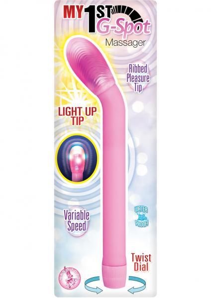 My 1st G-Spot Light Up Massager Pink - ACME Pleasure