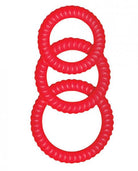 Ram Ultra Silicone Cocksweller Cock Rings Red - ACME Pleasure