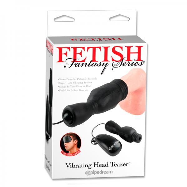 Fetish Fantasy Vibrating Head Teazer Black - ACME Pleasure