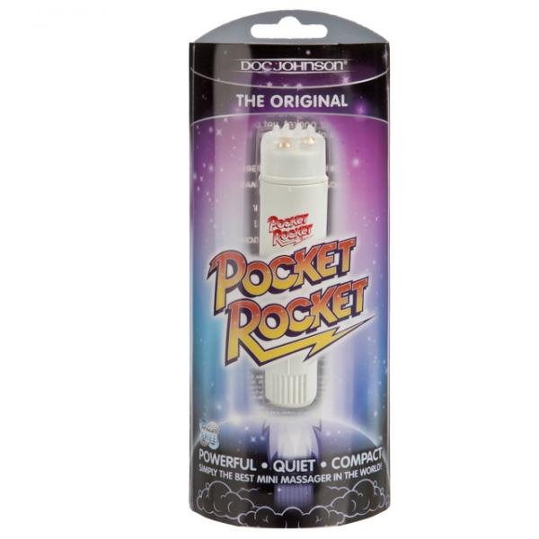 The Original Pocket Rocket White Massager - ACME Pleasure