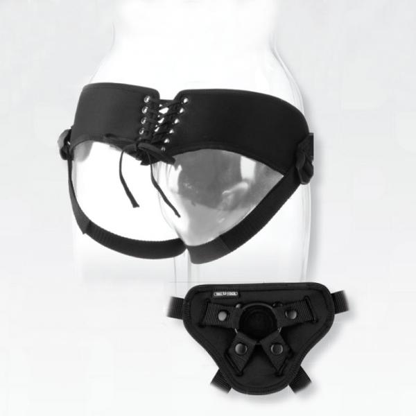 Vac-U-Lock Corset Harness - Black - ACME Pleasure
