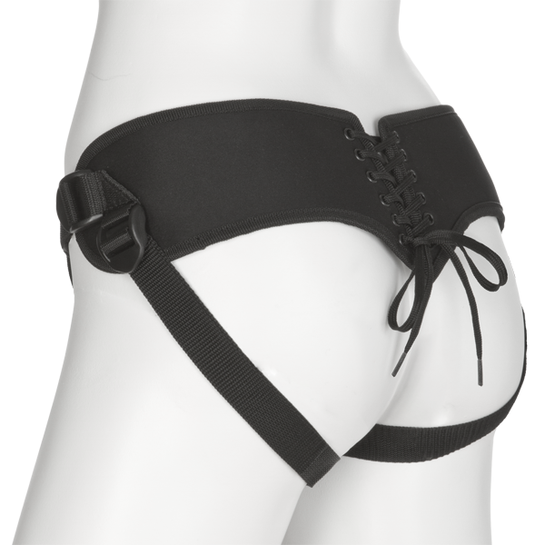 Vac-U-Lock Corset Harness - Black - ACME Pleasure