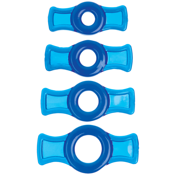 Titanmen Tools Cock Ring Set Blue - ACME Pleasure