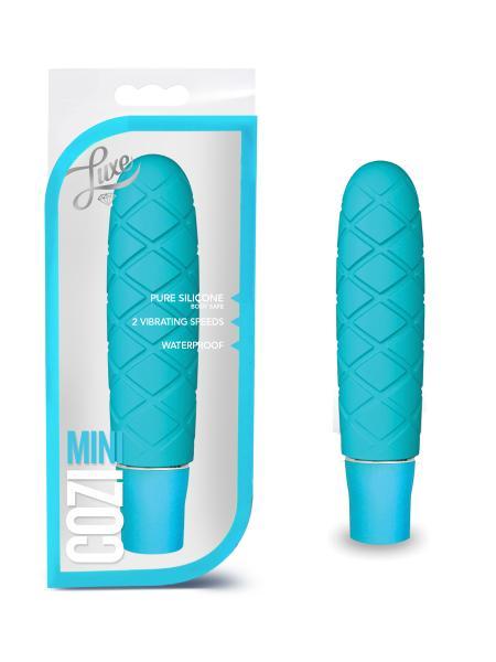 Cozi Mini 10 Function Mini Vibe Aqua Blue - ACME Pleasure