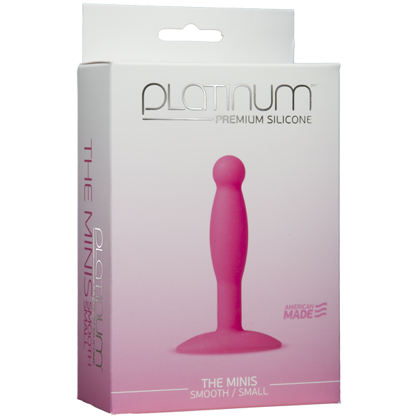 Platinum Premium Silicone The Minis Smooth Small Pink - ACME Pleasure