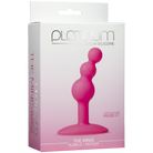 Platinum Premium Silicone The Minis Bubble Medium Pink Plug - ACME Pleasure