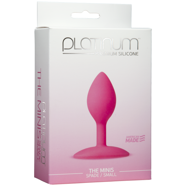 Platinum Premium Silicone The Minis Spade Small Pink - ACME Pleasure