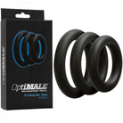 Optimale 3 C Ring Set Thick Black - ACME Pleasure