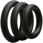 Optimale 3 C Ring Set Thick Black - ACME Pleasure
