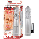 Ram Vibrating Penis Extender Clear - ACME Pleasure