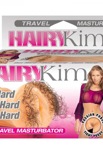 Hairy Kim Travel Pussy Masturbator Beige - ACME Pleasure
