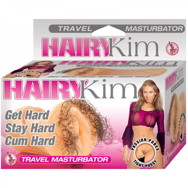 Hairy Kim Travel Pussy Masturbator Beige - ACME Pleasure