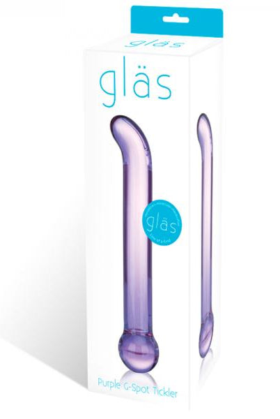 Glas G Spot Tickler Wand - Purple - ACME Pleasure
