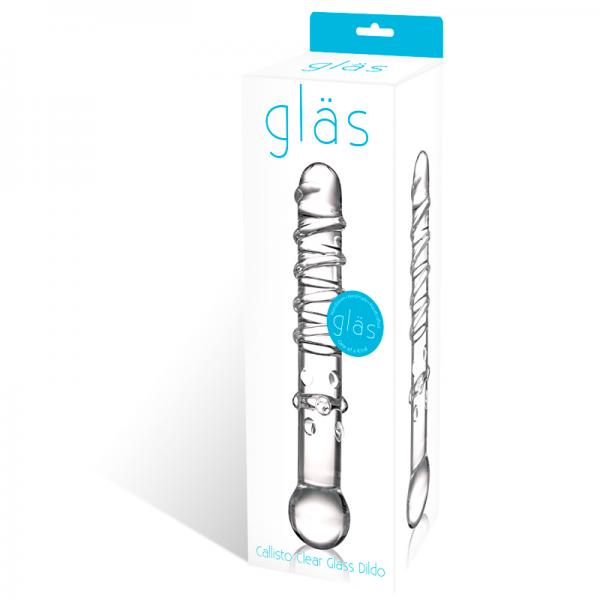 Glas Callisto Clear Glass Dildo - ACME Pleasure