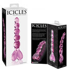 Icicles No 43 Pink Glass Beaded Massager - ACME Pleasure