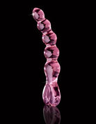 Icicles No 43 Pink Glass Beaded Massager - ACME Pleasure