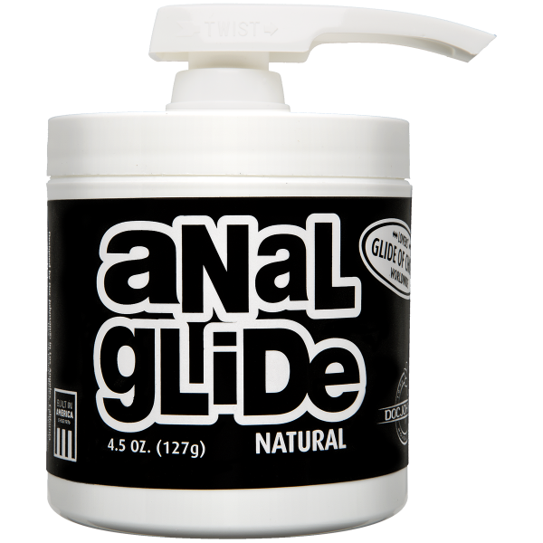 Anal Glide Natural Lubricant 4.5oz Pump - ACME Pleasure