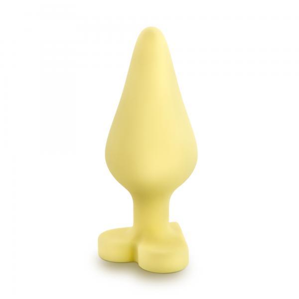 Naughty Candy Heart Yellow Butt Plug - ACME Pleasure