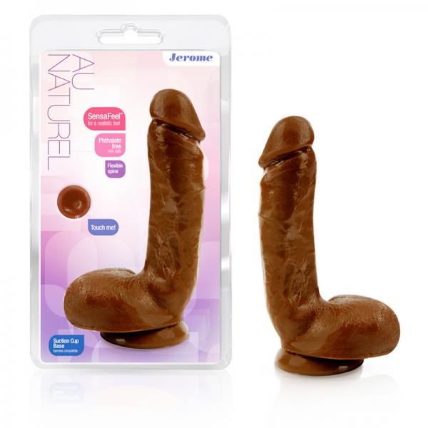 Jerome Dual Density Realistic Brown Dildo - ACME Pleasure