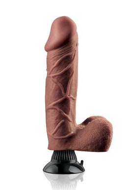 Real Feel Deluxe No 10 10 inches Brown Vibe - ACME Pleasure