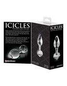 Icicles No. 44 Clear Butt Plug - ACME Pleasure