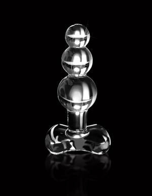 Icicles No 47 Beaded Glass Anal Plug - ACME Pleasure