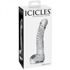 Icicles No 61 Clear Glass Realistic Dildo - ACME Pleasure