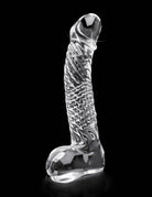 Icicles No 61 Clear Glass Realistic Dildo - ACME Pleasure