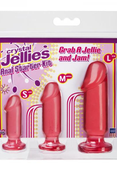 Crystal Jellies Anal Starter Pink Kit - ACME Pleasure