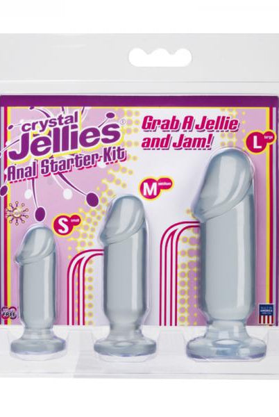 Crystal Jellies Anal Starter Kit Clear - ACME Pleasure