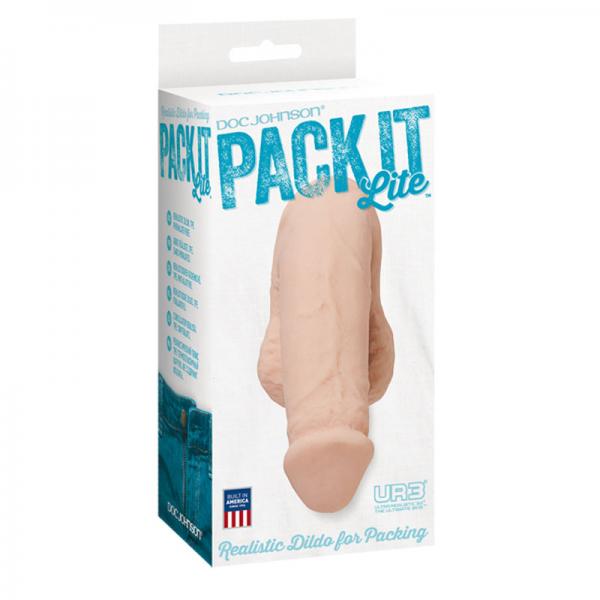 Pack It Lite Realistic Dildo For Packing Beige - ACME Pleasure