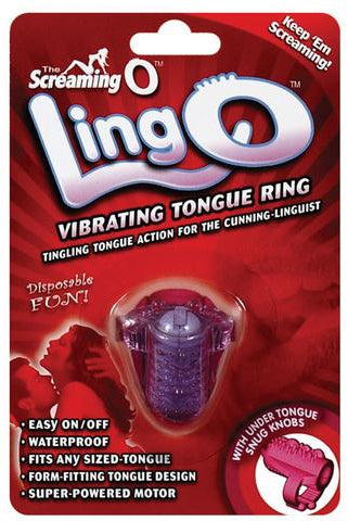 Ling O Vibrating Tongue Ring - ACME Pleasure