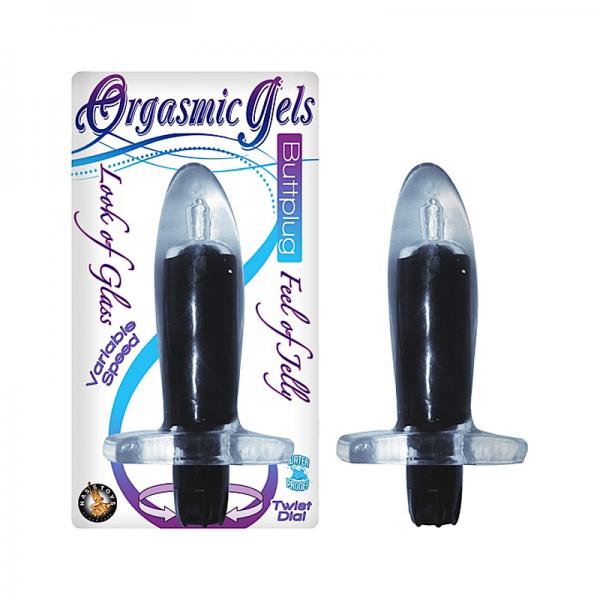 Orgasmic Gels Buttplug-black - ACME Pleasure