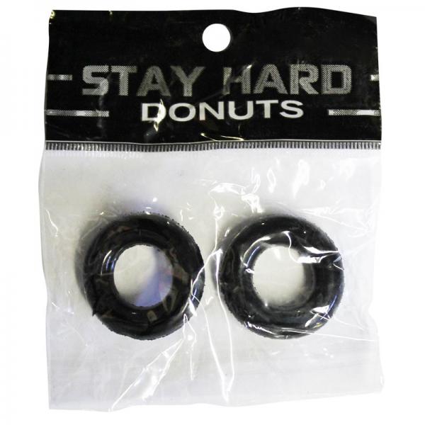 Si Power Stretch Donuts 2pk Black - ACME Pleasure