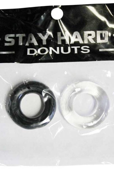 Power Stretch Donuts 2 Pack Black/Clear - ACME Pleasure