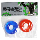 Power Stretch Donuts 2 Pack Red Blue Rings - ACME Pleasure