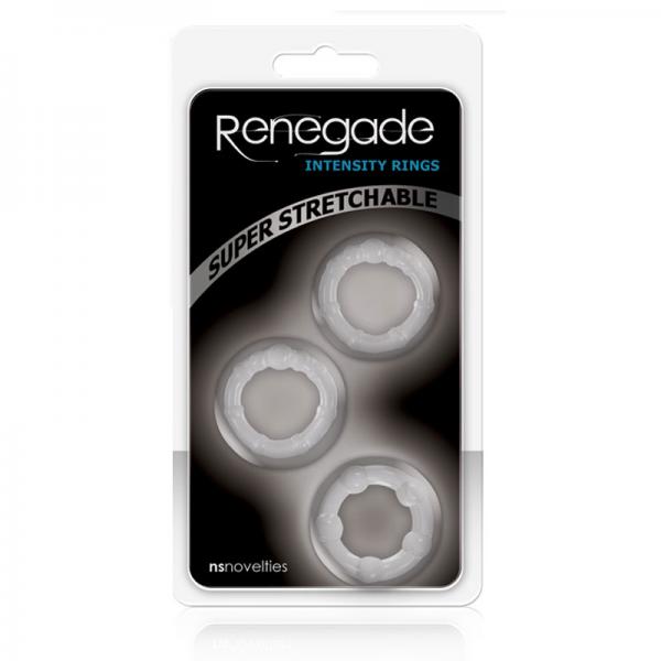 Renegade Intensity Rings 3 Clear Pack - ACME Pleasure