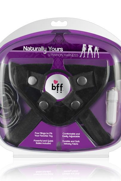 Bff Naturally Yours Adjustable Harness Black OS - ACME Pleasure