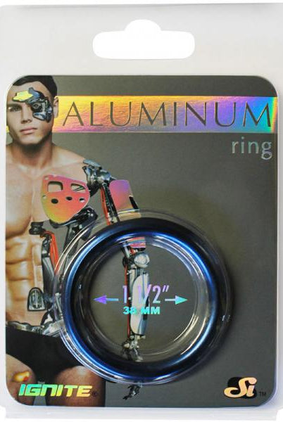 Si Anodized Aluminum Ring Cobalt Blue 1.5in - ACME Pleasure