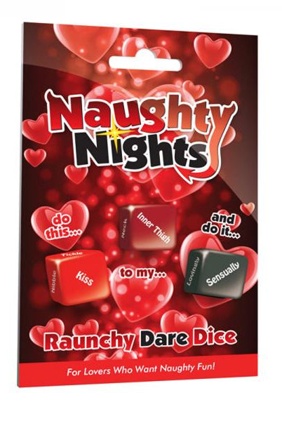 Naughty Nights Raunchy Dare Dice Game - ACME Pleasure
